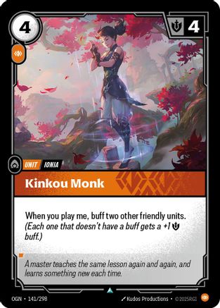 Kinkou Monk (141/298) - Origins