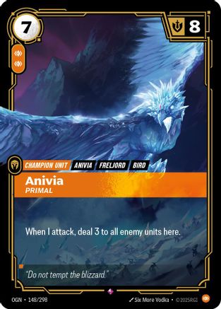 Anivia - Primal (148/298) - Origins Foil