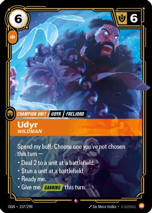 Udyr - Wildman (157/298) - Origins Foil
