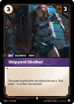 Shipyard Skulker (175/298) - Origins Foil