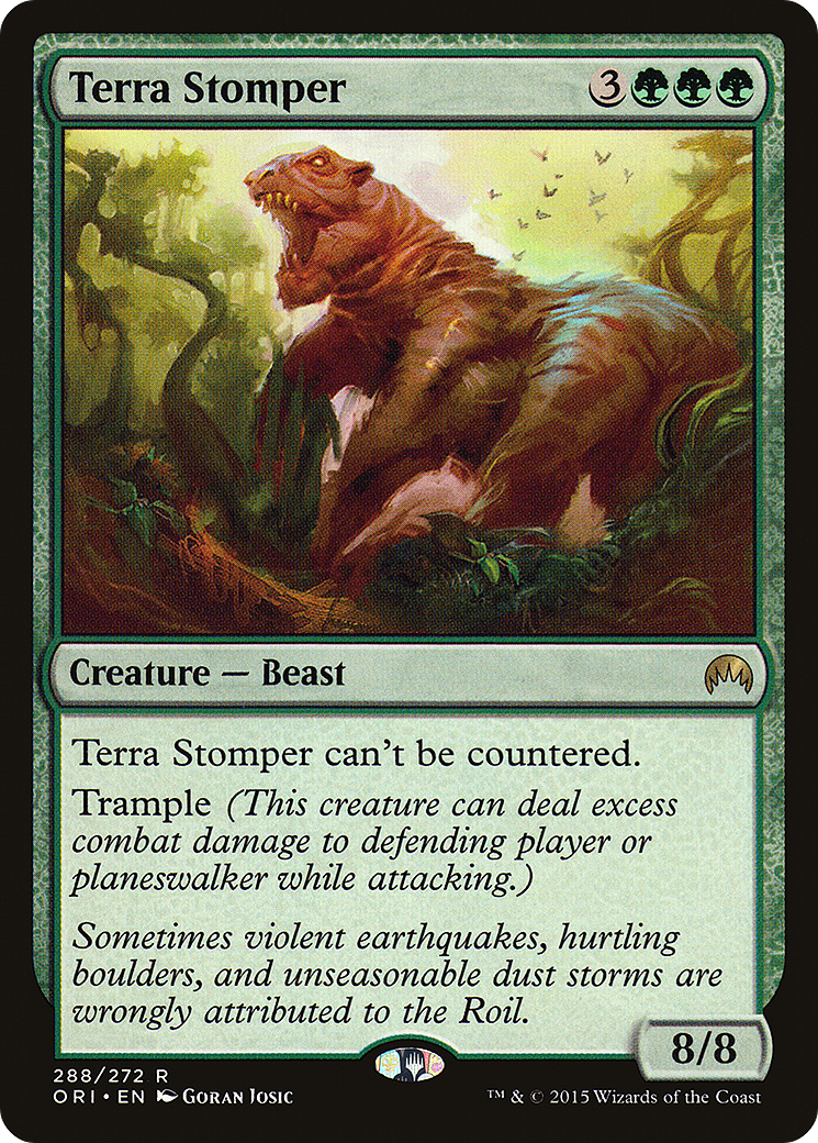 MAGIC: THE GATHERING  - Terra Stomper (ORI-288) - Magic Origins Foil