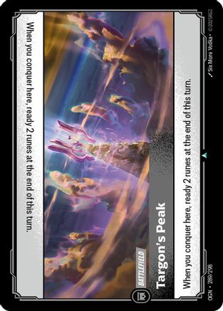 Targon's Peak (289/298) - Origins