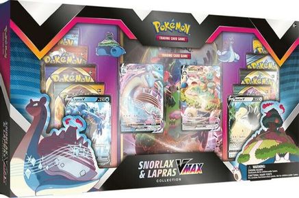 POKEMON TCG - Snorlax & Lapras VMAX Collection
