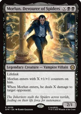 MAGIC: THE GATHERING  - Morlun, Devourer of Spiders (PRE-059) - Prerelease Cards Foil