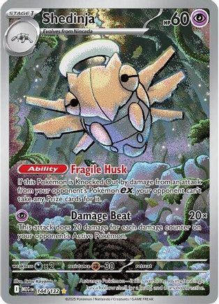 POKEMON TCG - Shedinja 144/132 ME01 Mega Evolution - Illustration Rare