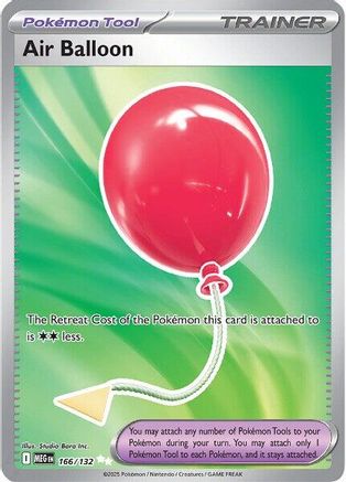 POKEMON TCG - Air Balloon 166/132 ME01 Mega Evolution - Ultra Rare