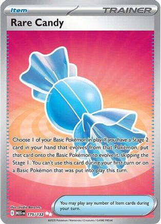 POKEMON TCG - Rare Candy 175/132 ME01 Mega Evolution - Ultra Rare