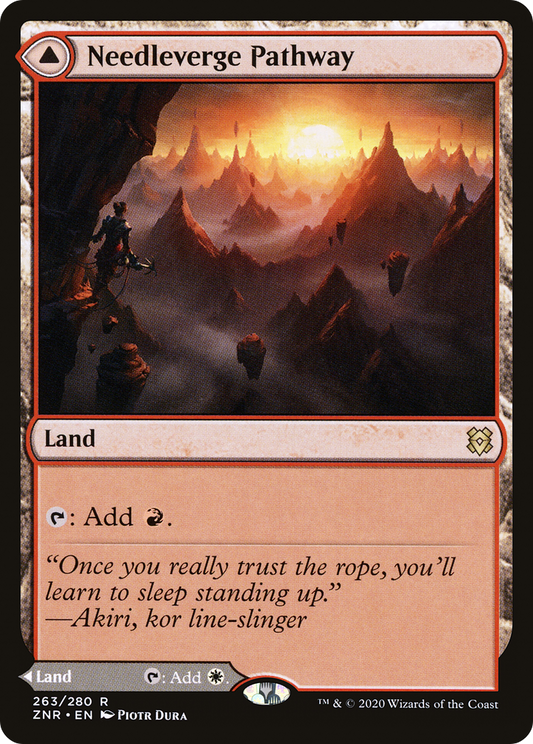 MAGIC: THE GATHERING  - Needleverge Pathway (ZNR-263) - Zendikar Rising