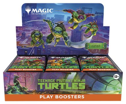 MAGIC: THE GATHERING - Teenage Mutant Ninja Turtles - Play Booster Display