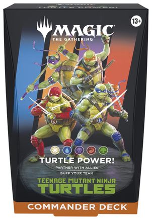 MAGIC: THE GATHERING - Teenage Mutant Ninja Turtles Commander Deck - Turtle Power!
