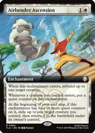 MAGIC: THE GATHERING  - Airbender Ascension (Extended Art) (TLA-364) - Avatar: The Last Airbender