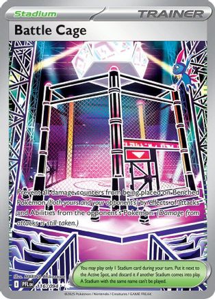 POKEMON TCG - Battle Cage 116/094 ME02 Phantasmal Flames - Ultra Rare