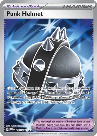 POKEMON TCG - Punk Helmet 121/094 ME02 Phantasmal Flames - Ultra Rare