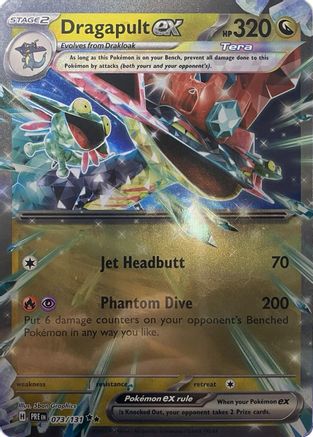 POKEMON TCG - Dragapult ex 073/131 Jumbo Cards - Double Rare
