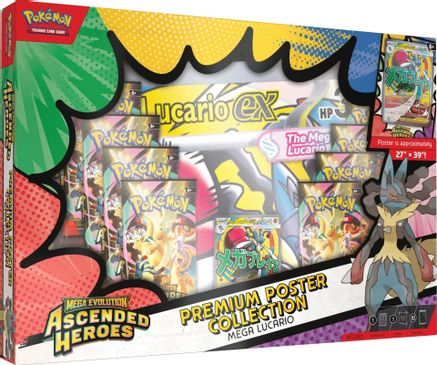 POKEMON TCG - Premium Poster Collection: Mega Lucario