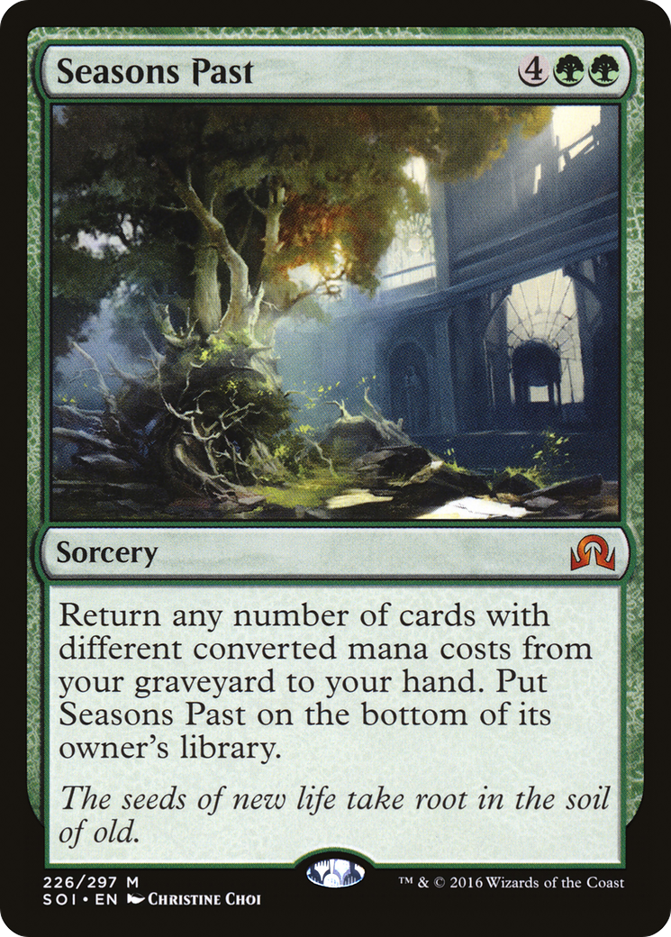 MAGIC: THE GATHERING  - Seasons Past (SOI-226) - Shadows over Innistrad