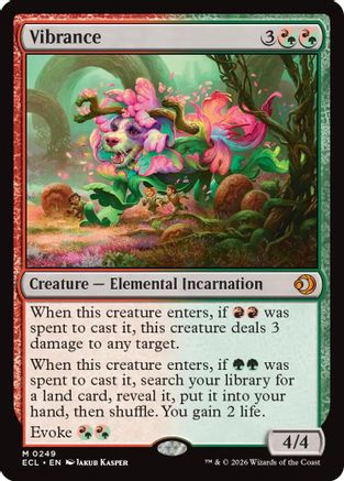 MAGIC: THE GATHERING  - Vibrance (ECL-249) - Lorwyn Eclipsed