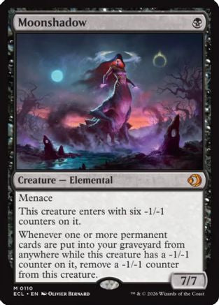 MAGIC: THE GATHERING  - Moonshadow (ECL-110) - Lorwyn Eclipsed Foil