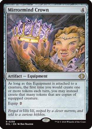 MAGIC: THE GATHERING  - Mirrormind Crown (PPECL-258) - Promo Pack: Lorwyn Eclipsed