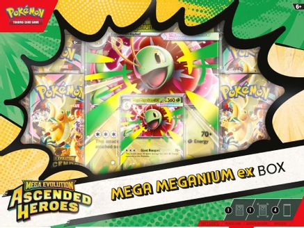 POKEMON TCG - Ascended Heroes Mega Meganium ex Box