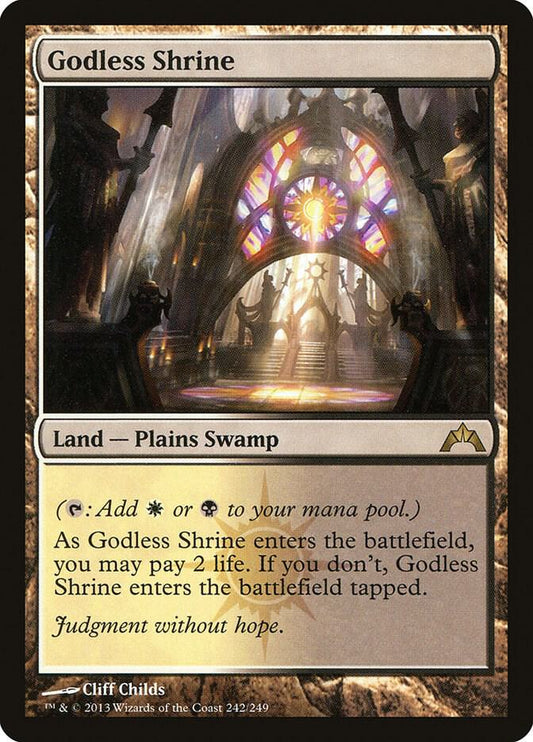 MAGIC THE GATHERING - GODLESS SHRINE - GATECRASH