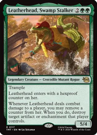 MAGIC: THE GATHERING  - Leatherhead, Swamp Stalker (TMT-117) - Teenage Mutant Ninja Turtles