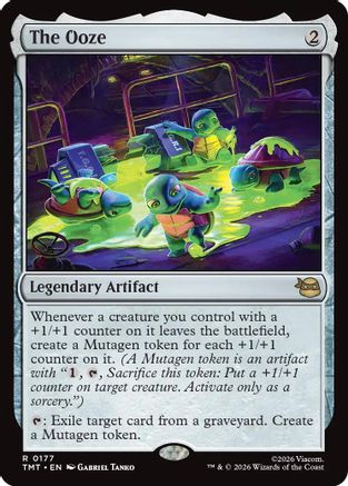 MAGIC: THE GATHERING  - The Ooze (TMT-177) - Teenage Mutant Ninja Turtles