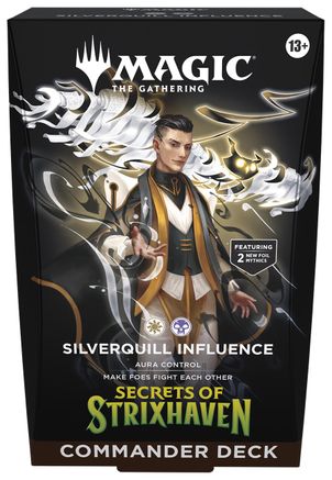 MAGIC: THE GATHERING - Secrets of Strixhaven Commander Deck - Silverquill Influence