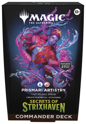 MAGIC: THE GATHERING - Secrets of Strixhaven Commander Deck - Prismari Artistry