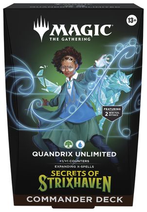 MAGIC: THE GATHERING - Secrets of Strixhaven Commander Deck - Quandrix Unlimited