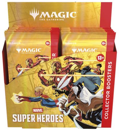 MAGIC: THE GATHERING - Marvel Super Heroes - Collector Booster Display