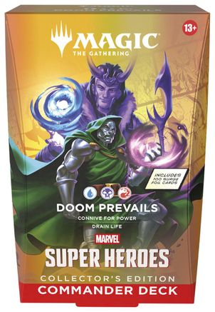 MAGIC: THE GATHERING - Marvel Super Heroes Commander Deck - Doom Prevails (Collector's Edition)