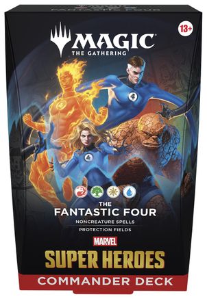 MAGIC: THE GATHERING - Marvel Super Heroes Commander Deck - The Fantastic Four