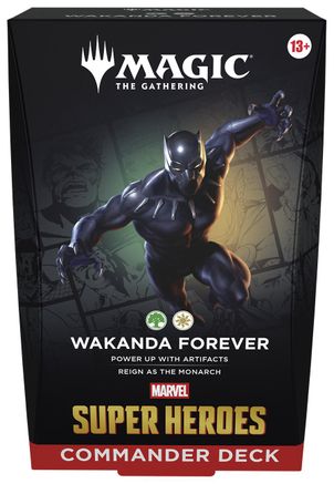 MAGIC: THE GATHERING - Marvel Super Heroes Commander Deck - Wakanda Forever