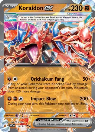 POKEMON TCG - Koraidon ex 121 ME Ascended Heroes - Double Rare