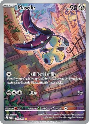 POKEMON TCG - Mawile 246/217 ME Ascended Heroes - Illustration Rare