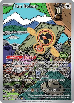 POKEMON TCG - Fan Rotom 250/217 ME Ascended Heroes - Illustration Rare