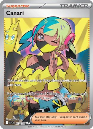 POKEMON TCG - Canari 257/217 ME Ascended Heroes - Ultra Rare