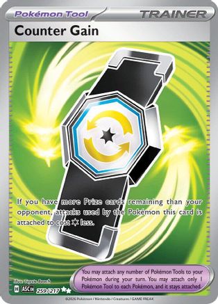 POKEMON TCG - Counter Gain 259/217 ME Ascended Heroes - Ultra Rare