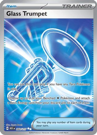 POKEMON TCG - Glass Trumpet 260/217 ME Ascended Heroes - Ultra Rare