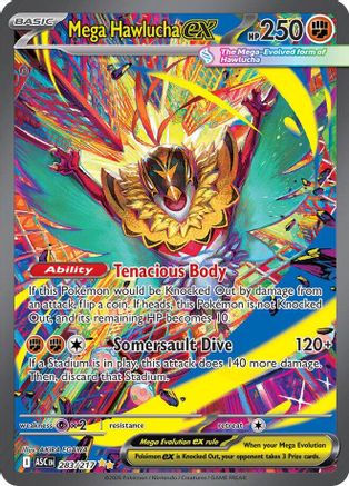 POKEMON TCG - Mega Hawlucha ex 283/217 ME Ascended Heroes - Special Illustration Rare