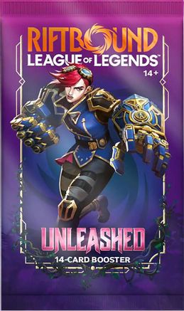 RIFTBOUND : LEAGE OF LEGENDS : Unleashed - Booster Pack