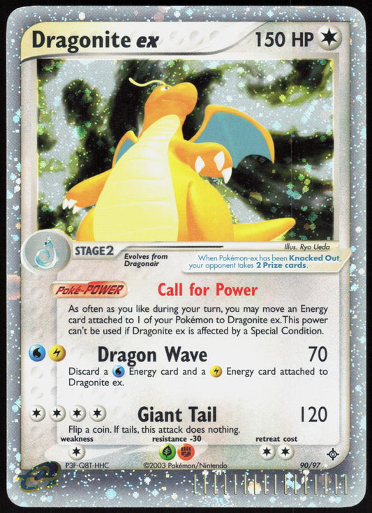 DRAGONITE EX 90/97 DRAGON POKEMON EX RARE HOLO LP