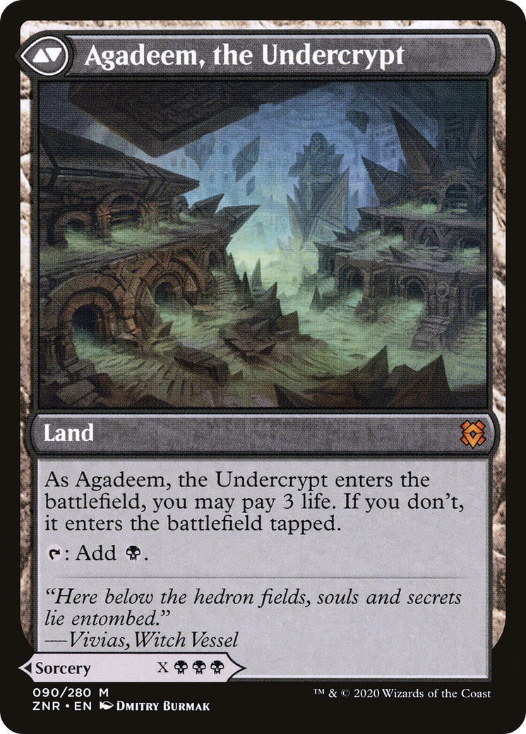 MAGIC: THE GATHERING  - Agadeem's Awakening (ZNR-090) - Zendikar Rising