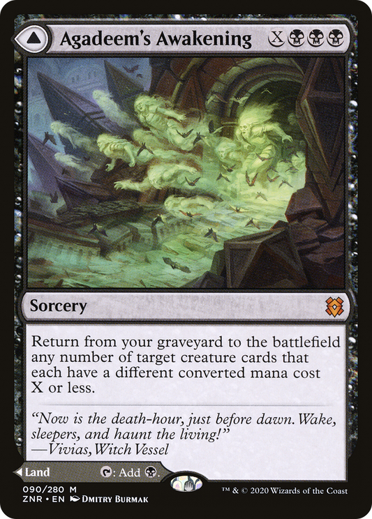 MAGIC: THE GATHERING  - Agadeem's Awakening (ZNR-090) - Zendikar Rising Foil