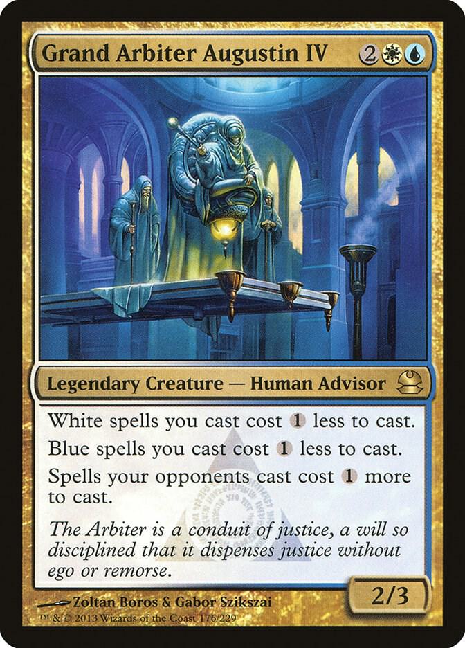 MAGIC THE GATHERING - GRAND ARBITER AUGUSTIN IV - MODERN MASTERS