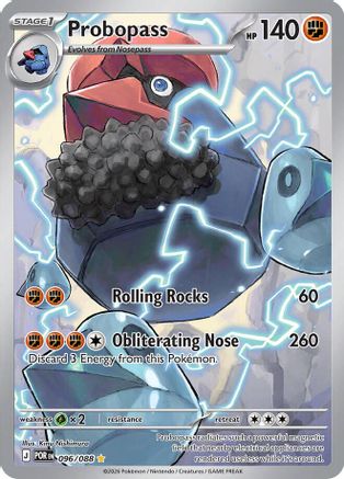 POKEMON TCG - Probopass 096/088 ME03 Perfect Order - Illustration Rare