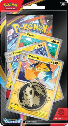 POKEMON TCG - Chaos Rising Premium Checklane Blister [Pawmot Line]
