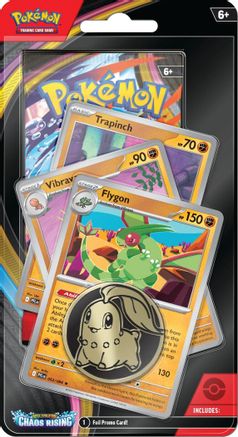 POKEMON TCG - Chaos Rising Premium Checklane Blister [Flygon Line]