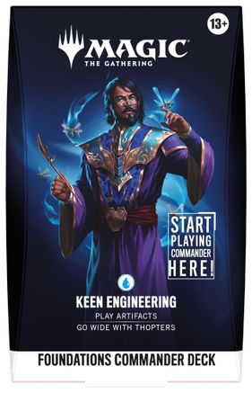 MAGIC: THE GATHERING - Foundations Commander Deck - Keen Engineering